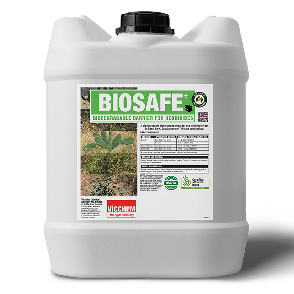 BIOSAFE* Biodegradable Carrier for Herbicides     