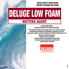 DELUGE LOW FOAM Wetting Agent                     