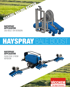 Hayspray Applicator                               